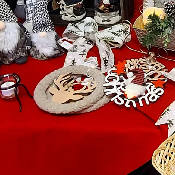 Deer Head Hanging  7" - Picture 3 of 3